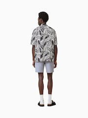 AllSaints Grey Underground Swim Shorts - Image 9 of 10