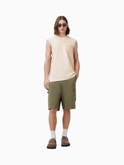 AllSaints Nude Underground Crew 100% Organic Cotton T-Shirt - Image 3 of 7