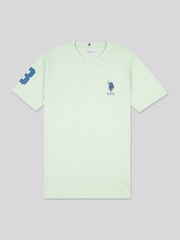 U.S. Polo Assn. Herren Spieler 3 100% Baumwolle T-Shirt - Bild 1 von 3