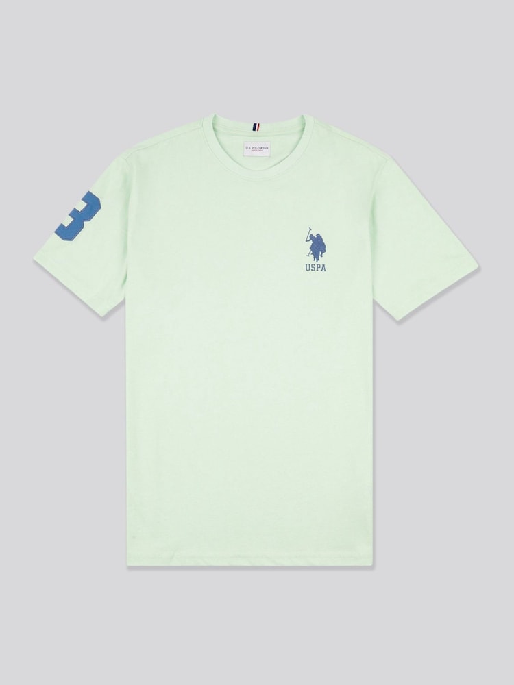 U.S. Polo Assn. Herren Spieler 3 100% Baumwolle T-Shirt - Bild 1 von 3