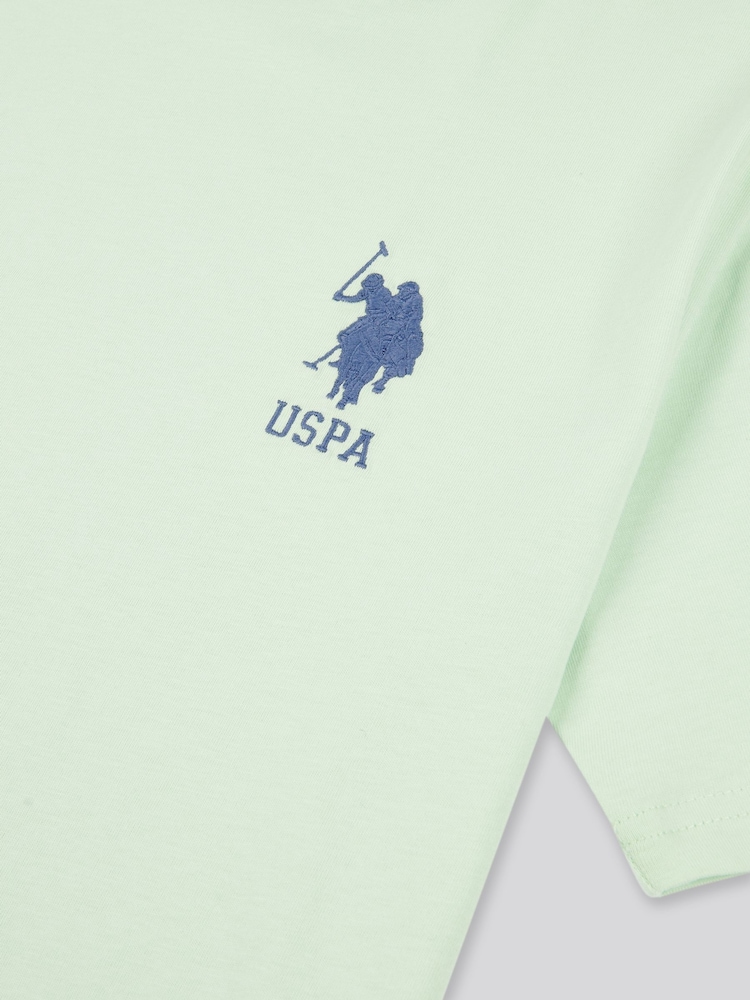U.S. Polo Assn. Herren Spieler 3 100% Baumwolle T-Shirt - Bild 3 von 3