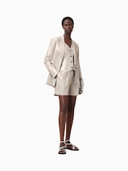 AllSaints Natural Averie Shorts - Image 1 of 9