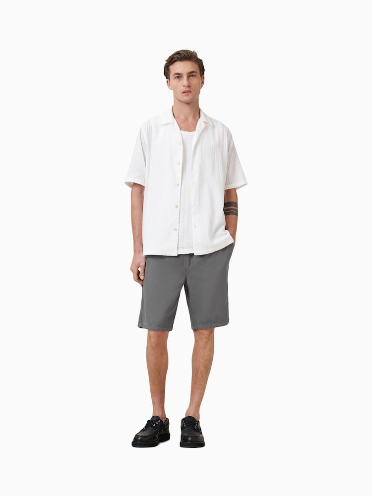 AllSaints Grey Hanbury Shorts - Image 1 of 8