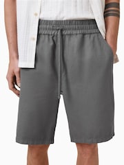AllSaints Grey Hanbury Shorts - Image 7 of 8