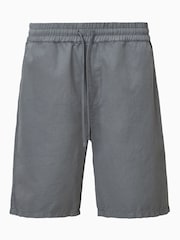 AllSaints Grey Hanbury Shorts - Image 8 of 8