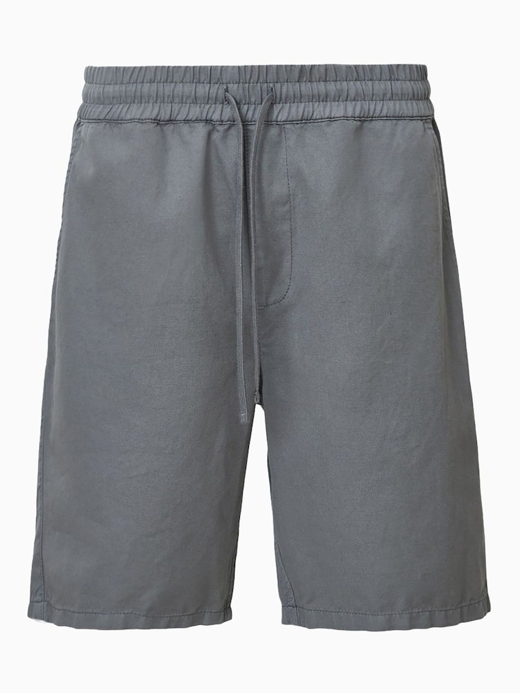 AllSaints Grey Hanbury Shorts - Image 8 of 8