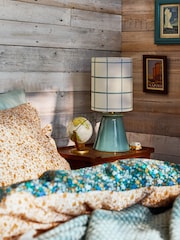 FatFace Teal Blue Rechargeable Table Lamp - Image 2 of 8