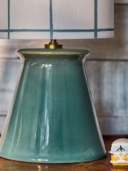 FatFace Teal Blue Rechargeable Table Lamp - Image 4 of 8
