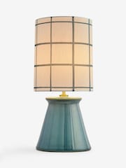 FatFace Teal Blue Rechargeable Table Lamp - Image 6 of 8