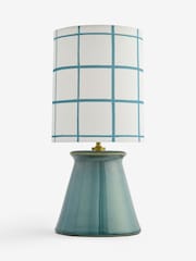 FatFace Teal Blue Rechargeable Table Lamp - Image 7 of 8