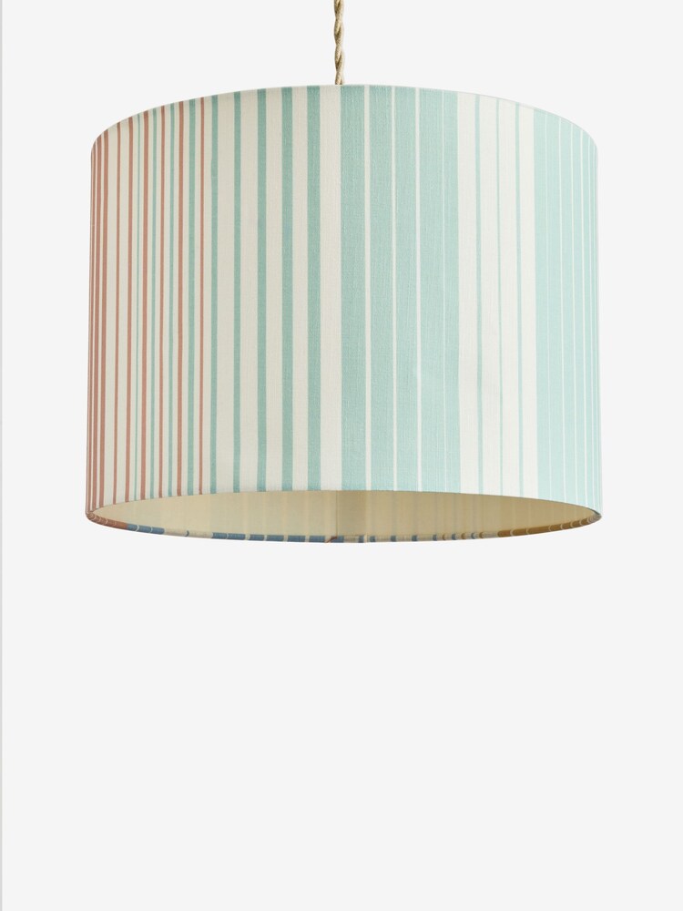 FatFace Multi Colour Stripe Easy Fit Light Shade - Image 8 of 8