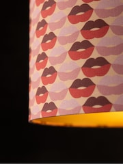 Rockett St George Red/Pink Easyfit Drum Shade - Image 3 of 4