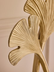 Lipsy Brass Ginkgo Leaf Table Lamp - Image 3 of 5