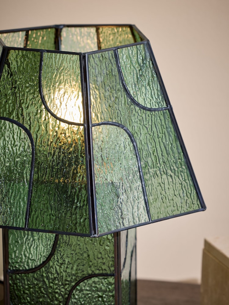 MADE.COM Green Delmar Table Lamp - Image 2 of 4