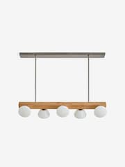 MADE.COM Light Wood Cillian Diner Light - Image 5 of 5