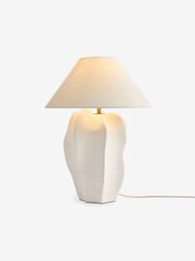 MADE.COM White Ceramic Matteo Table Lamp - Image 4 of 5