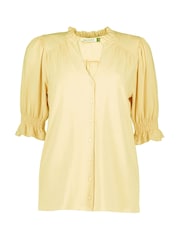 Baukjen Yellow Noa Short Sleeve Blouse - Image 3 of 3