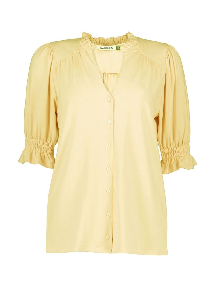 Baukjen Yellow Noa Short Sleeve Blouse - Image 3 of 3