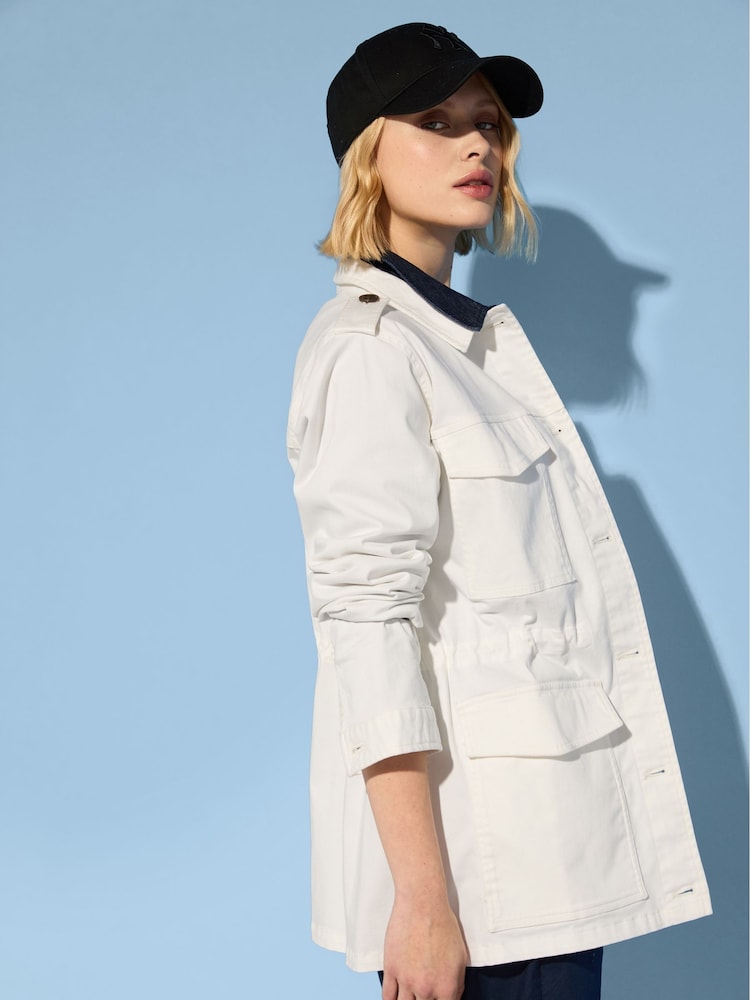 Baukjen Drake Utility White Jacket - Image 3 of 5