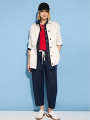Baukjen Drake Organic Utility White Jacket - Image 4 of 5