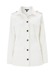 Baukjen Drake Organic Utility White Jacket - Image 5 of 5