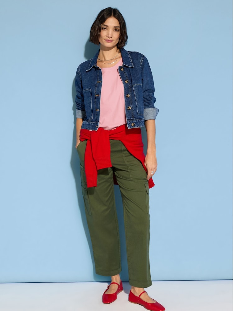Baukjen Green Edith Cargo Trousers - Image 1 of 4