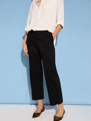 Baukjen Taylo Cropped Black Trousers - Image 2 of 5