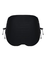 Pour Moi Black High Waist Maya Bay Belted Bikini Briefs - Image 3 of 3