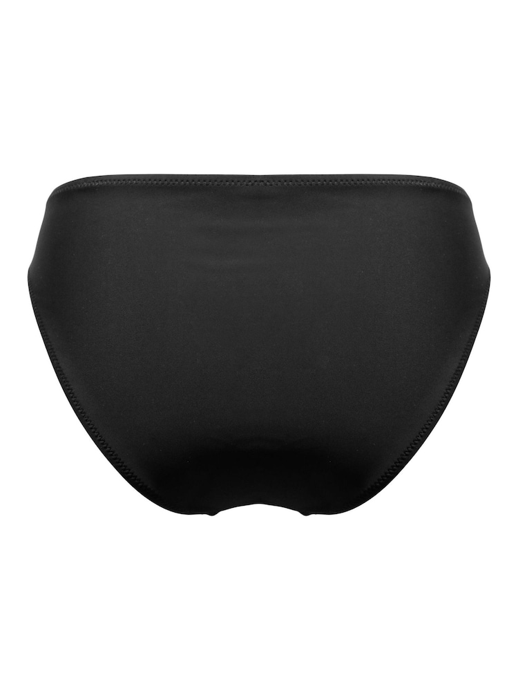 Pour Moi Black Brief Maya Bay Belted Bikini Briefs - Image 4 of 4