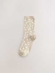 Neutral Hearts Ankle Socks 7 Pack - Image 6 of 10