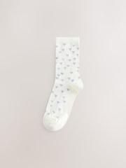 Neutral Hearts Ankle Socks 7 Pack - Image 7 of 10