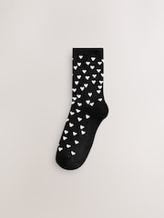 Neutral Hearts Ankle Socks 7 Pack - Image 8 of 10