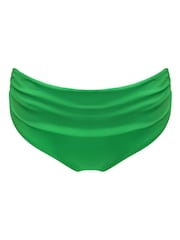 Pour Moi Green Roll Top Free Spirit Bikini Briefs - Image 2 of 4