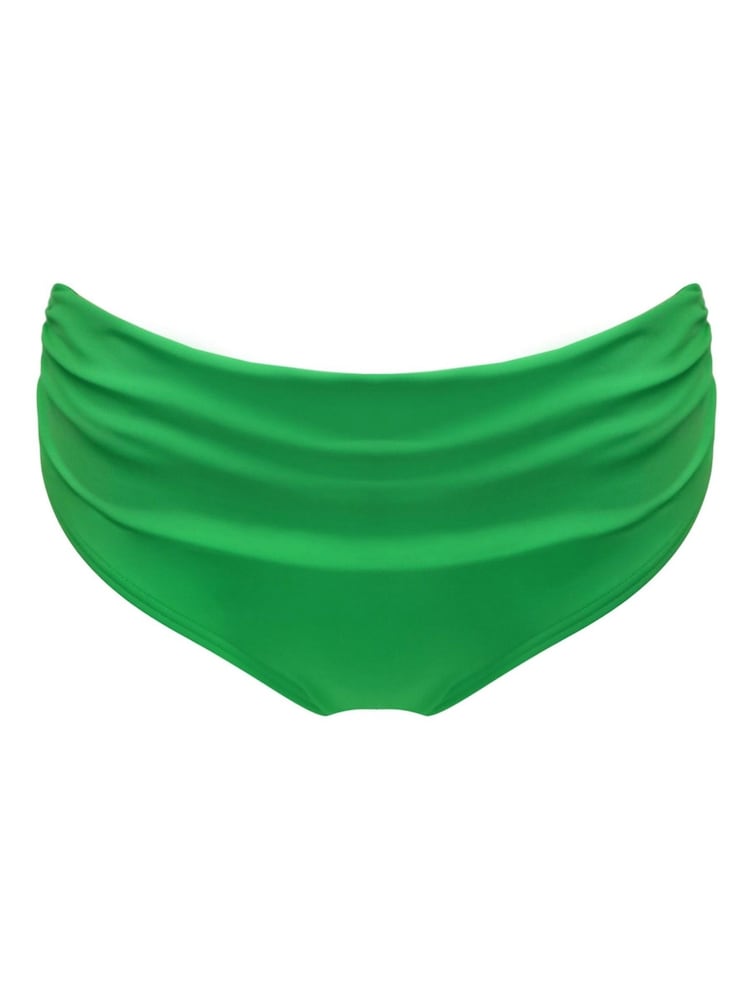 Pour Moi Green Roll Top Free Spirit Bikini Briefs - Image 2 of 4