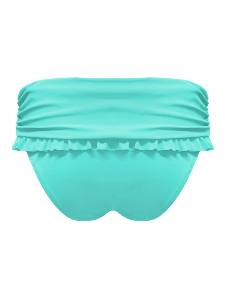Pour Moi Blue Ocean Breeze Frill Foldover Briefs - Image 4 of 4