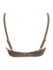 Pour Moi Brown St Kitts Non Padded Underwired BIkini Top - Image 4 of 4