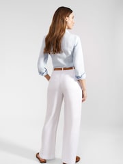 Hobbs White Petite Lynn Trousers - Image 2 of 4