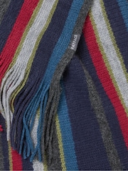 FatFace Finn Multi Stripe Scarf - Image 5 of 5