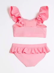 River Island Mädchen Frill-Schulter-Bikini - Bild 2 von 4