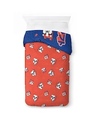 Jay Franco Blue Minecraft Oishi Market 100% Cotton Single Duvet Co Set - Image 4 of 5