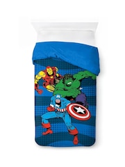 Jay Franco Grey Marvel Comics Avengers 100 Cotton Single Duvet Cover Set - Image 3 of 5