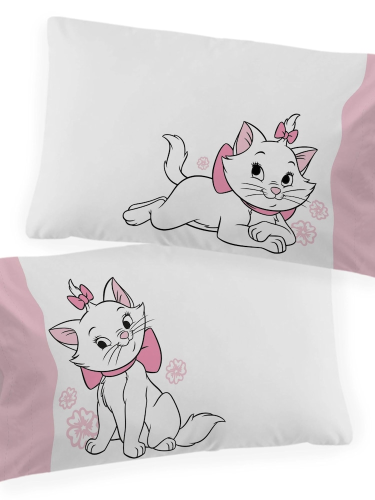Jay Franco Pink Disney Aristocats 100 Cotton Single Duvet Cover Set - Image 6 of 6