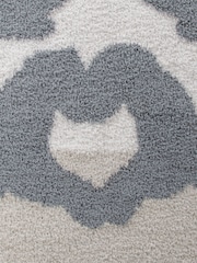 Jay Franco Grey Disney Mickey and Minnie Mouse Fluffy Throw Blanket - Image 5 of 6
