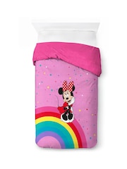 Jay Franco Pink Disney Minnie Mouse 100 Cotton Single Duvet Set - Image 3 of 6