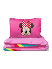 Jay Franco Pink Disney Minnie Mouse 100 Cotton Single Duvet Set - Image 5 of 6