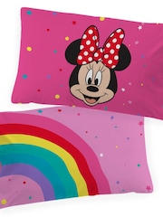 Jay Franco Pink Disney Minnie Mouse 100 Cotton Single Duvet Set - Image 6 of 6