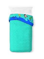 Jay Franco Blue Minecraft Creative Mode 100 Cotton Single Duvet Cover Set - Image 4 of 6