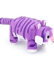 Jay Franco Minecraft Purple Tiger Plush Pillow - Image 3 of 5