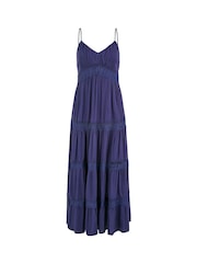Yumi gestuftes Maxikleid mit Spitzen und Trägern - Bild 4 von 4