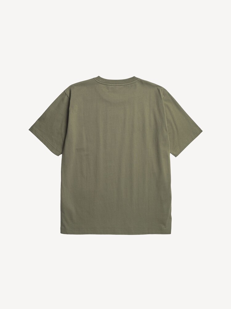 Norse Projects Green Johannes Logo Print T-Shirt - Image 2 of 4 Norse Projects Green Johannes Logo Print T-Shirt - Image 2 of 4